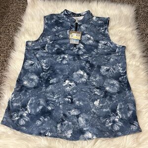 NWT Puma Blue Cloudspun Iris SL Polo Size M